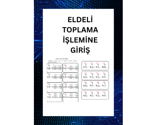 ELDELİ TOPLAMA İŞLEMİNE GİRİŞ