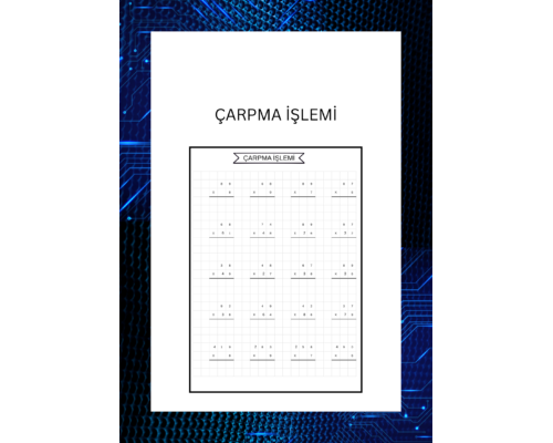 ÇARPMA İŞLEMİ ALIŞTIRMALARI