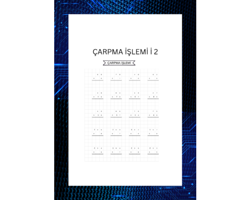 3. SINIF ÇARPMA İŞLEMİ ALIŞTIRMALARI 2