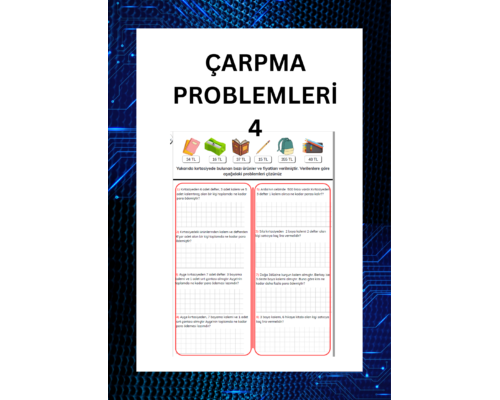 3. SINIF ÇARPMA PROBLEMLERİ 4