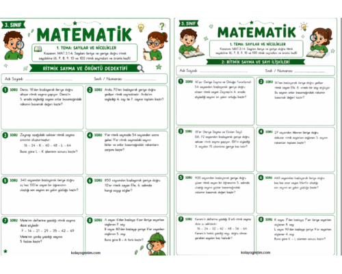 Ritmik Sayma Problemleri