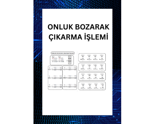 ONLUK BOZARAK ÇIKARMA İŞLEMİNE GİRİŞ