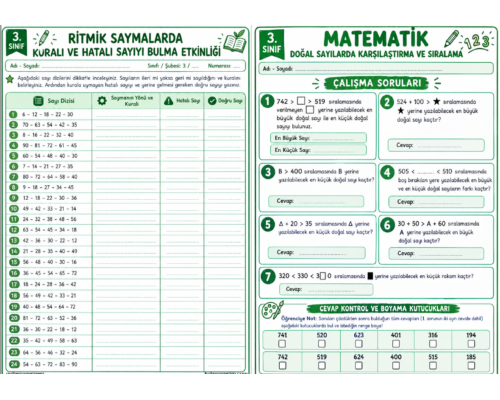 RİTMİK SAYMA PROBLEMLERİ 2
